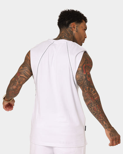 Saint Morta Polaris Raglan Muscle T-Shirt White/3M