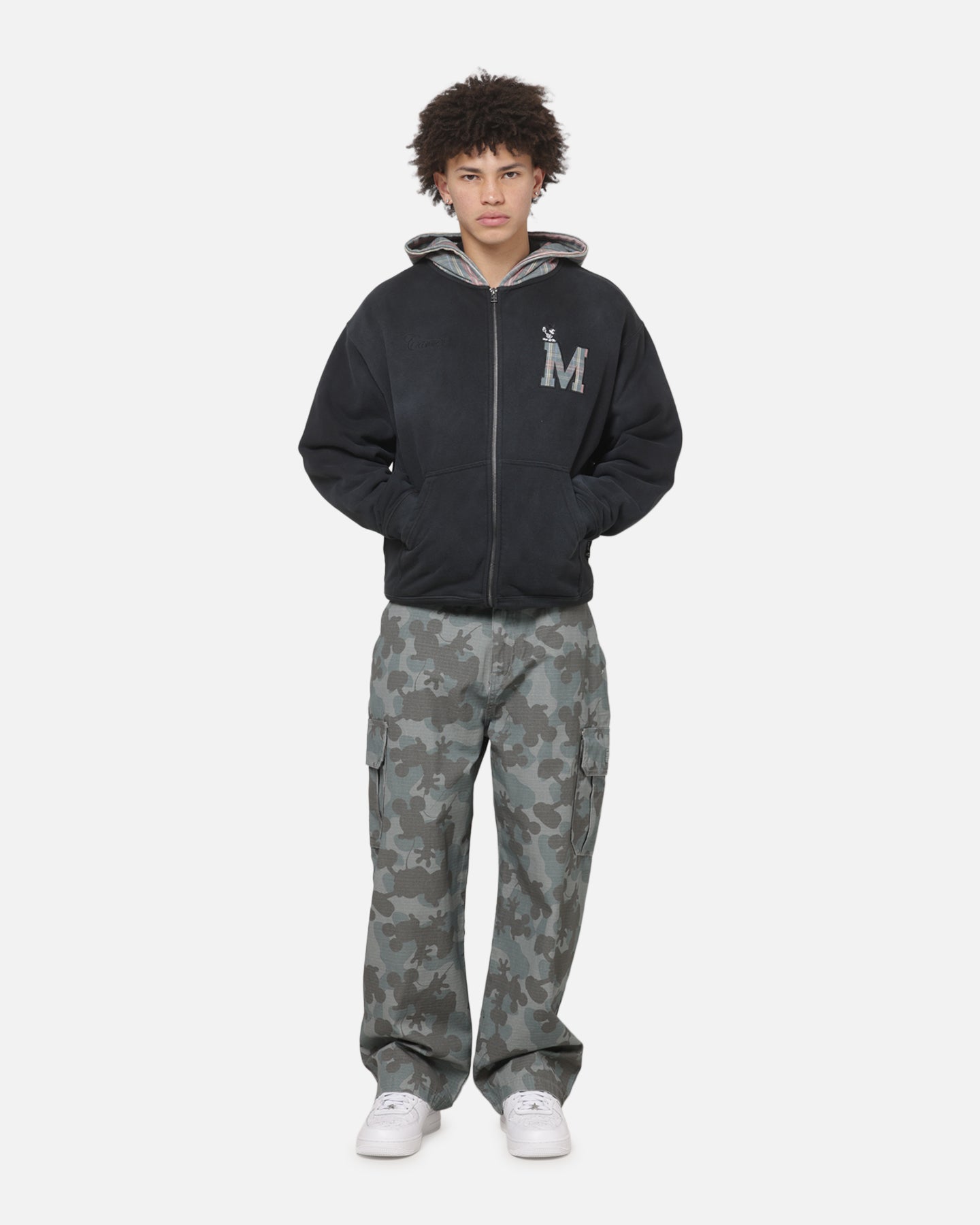 Carré x Disney Mickey & Friends Blocked Zip Hoodie | Culture Kings US