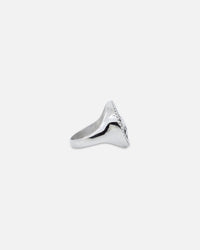 NXS Burning Heart Ring White Gold