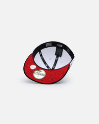 New Era Los Angeles Dodgers 'Fire Red' 59FIFTY Fitted White/Black