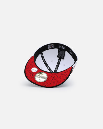 New Era Los Angeles Dodgers 'Fire Red' 59FIFTY Fitted White/Black