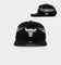 New Era Chicago Bulls 'Twisted Thorns' Golfer Pre-Curved Snapback Black
