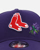 New Era Boston Red Sox 'Purple Rose' 9FORTY A-Frame Snapback Purple