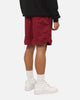 Bleacher Athletic Brisbane Broncos NRL Adult Basketball Shorts Maroon
