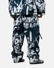 MNML Graffiti Coach Pants Black/White