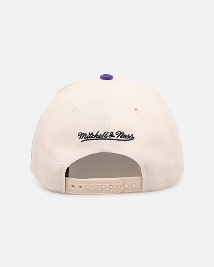 Mitchell & Ness New York Mets 'Chainstitch Wordmark' Pro Pinch Snapback Purple