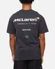 Mitchell & Ness X Mclaren Oscar Piastri Helmet T-Shirt Faded Black