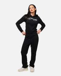 Ed Hardy Women's Flora Trackpants Black