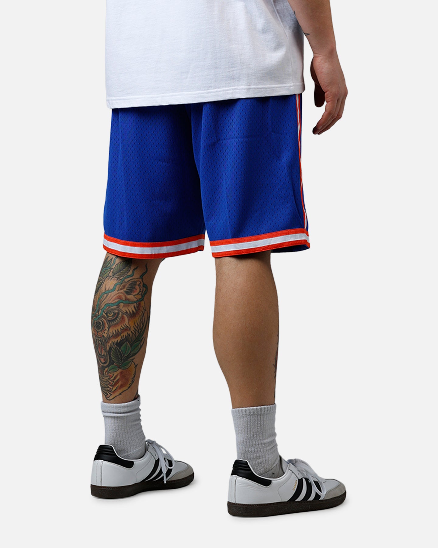 Mitchell & Ness New York Knicks 91-92' Swingman Shorts Blue