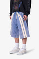 MNML Ultra Baggy Stripe Twill Short Blue