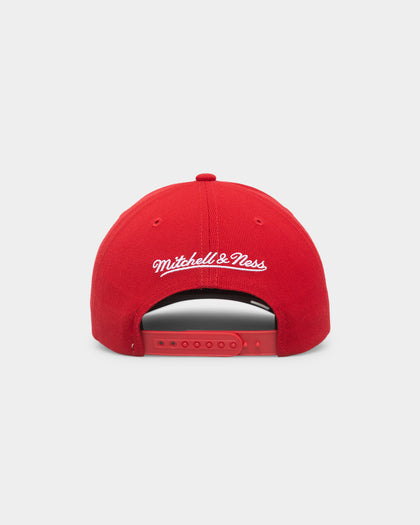Mitchell & Ness Chicago Bulls 'Wool Blend' Snapback Red