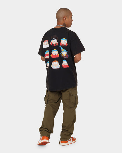 Goat Crew X South Park Cartman Vintage T-Shirt Black Wash