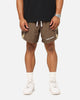 Saint Morta Official Panelled Beach Shorts Mocha
