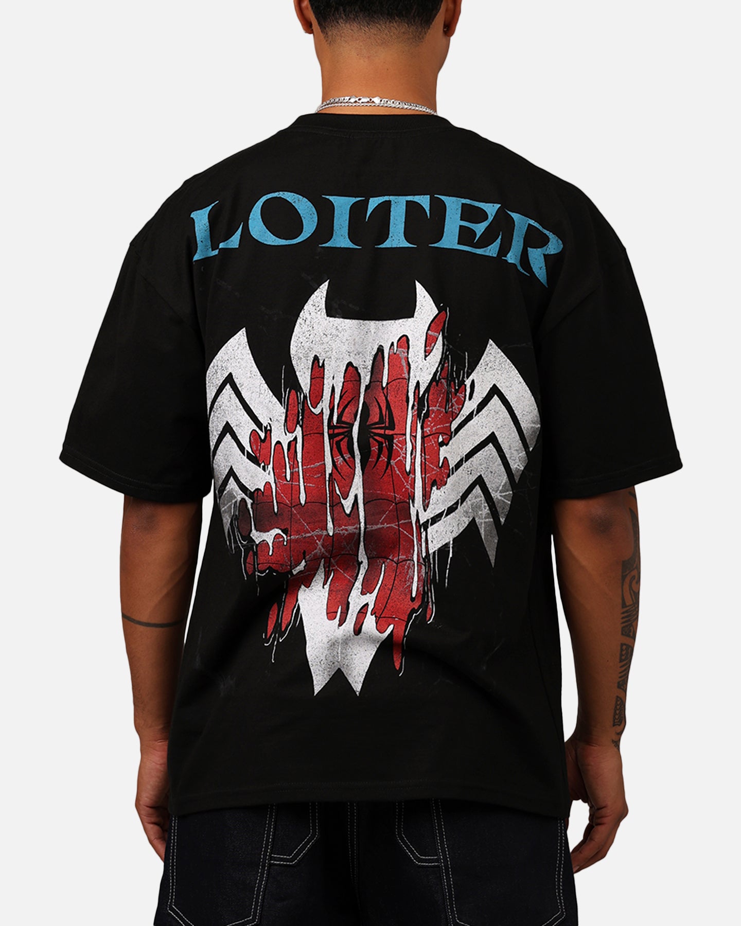 Marvel Spider-Man Symbiote T-Shirt Black | Culture Kings US