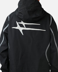 Loiter Hybrid Tek Windbreaker Black