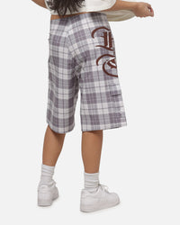 Worship Catharsis Long Boardshorts Light Grey