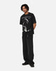 73Studio X House Of The Dragons Fire Vintage T-Shirt Black Acidwash