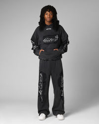 Loiter Destruction Hoodie Black