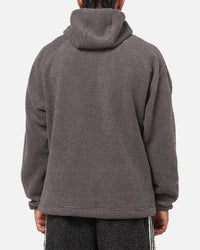 Adidas Fleece Teamgeist 1/4 Zip Hoodie Black