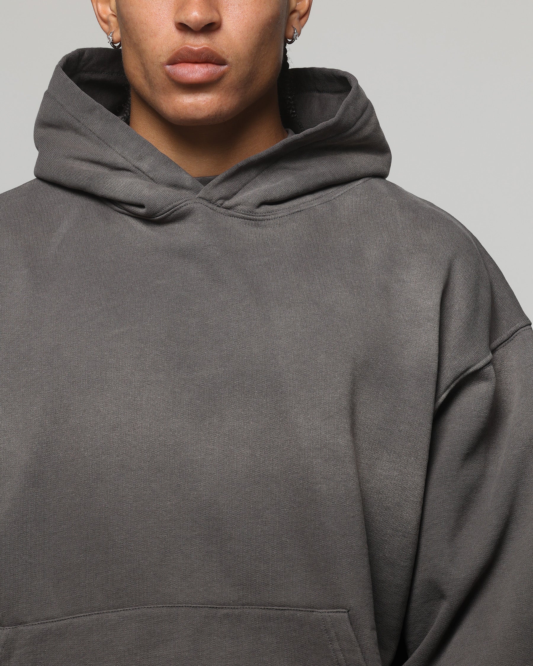 American Thrift Pullover Hoodie Washed Charcoal | Culture Kings US