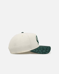 New Era Tampa Bay Lightning 'Croc Skin 2.0' 9FORTY A-Frame Snapback Chrome/Dark Green