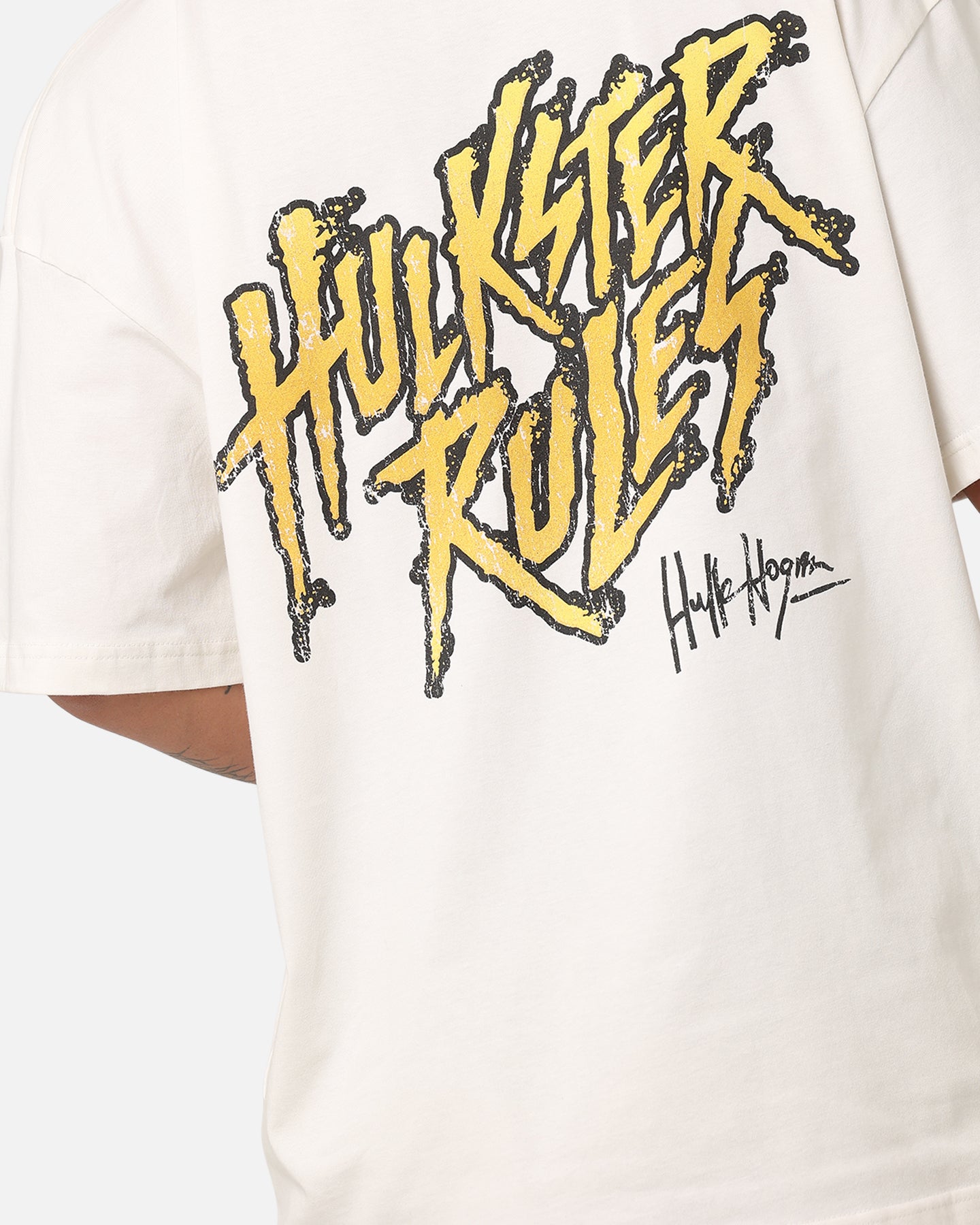 Culture Kings X WWE Hulk Hogan Hulkamania Vintage T-Shirt Off