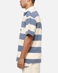 Vouseti Post Game Polo Shirt Blue