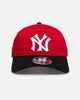 New Era New York Yankees 'Coop Two-Tone' 9FORTY A-Frame Unstructured Snapback Red/Navy