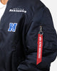 New Era X Alpha Series X NFL Seattle Seahawks MA-1 Bomber Jacket Navy/Black