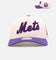 Mitchell & Ness New York Mets 'Chainstitch Wordmark' Pro Pinch Snapback Purple