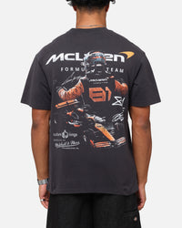 Mitchell & Ness X Mclaren Oscar Piastri Victory T-Shirt Faded Black