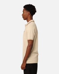 Fred Perry Twin Tipped Polo Shirt Oatmeal