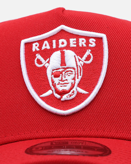 New Era Las Vegas Raiders 'Polychromatic' 9FORTY A-Frame Snapback Scarlet