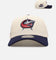 New Era Columbus Blue Jackets 'Team Color Visor' 9FORTY A-Frame Snapback Chrome/Official Team Color