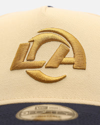 New Era Los Angeles Rams 'Vintage' 9FORTY A-Frame Snapback Vegas Gold