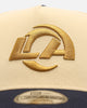 New Era Los Angeles Rams 'Vintage' 9FORTY A-Frame Snapback Vegas Gold