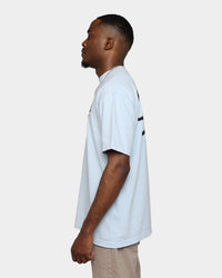 Carré Script T-Shirt Light Blue