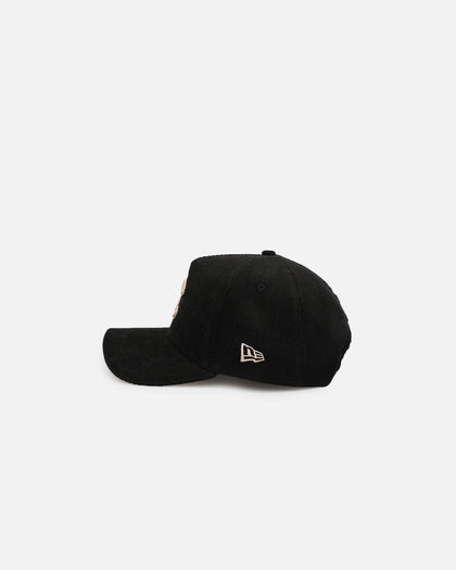 New Era Chicago Cubs 'Black Cord Plaid UV' 9FORTY A-Frame Snapback Black/Plaid