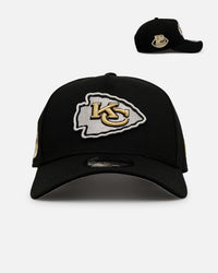 New Era Kansas City Chiefs 'New Year's Eve' 9FORTY A-Frame Snapback Gold/Silver