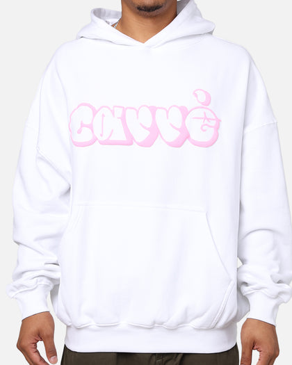 Carré Puffy C Hoodie White