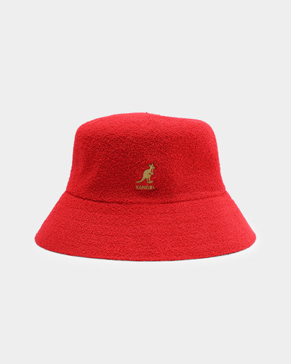 Kangol Men's Bermuda Bucket Scarlet/Gold