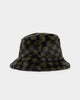 Kangol Faux Fur Bucket Olive
