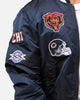 New Era X Alpha Series X NFL Chicago Bears MA-1 Bomber Jacket Navy/Orange