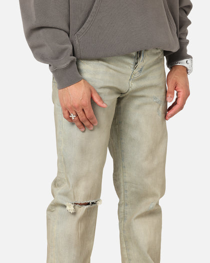 Saint Morta Psykhe Dirty Distressed Jeans Dirty Denim