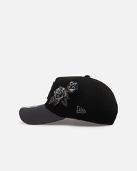 New Era Boston Red Sox 'Stealth Roses' 9FORTY A-Frame Snapback Black