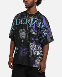 Culture Kings X WWE Undertaker All Over Print T-Shirt Black