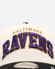New Era Baltimore Ravens 'Vintage Arch Logo' 9FORTY A-Frame Snapback Official Team Colors