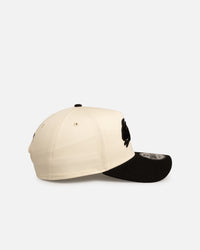 New Era South Sydney Rabbitohs 'Chrome Black' 9FORTY A-Frame Snapback White/Black