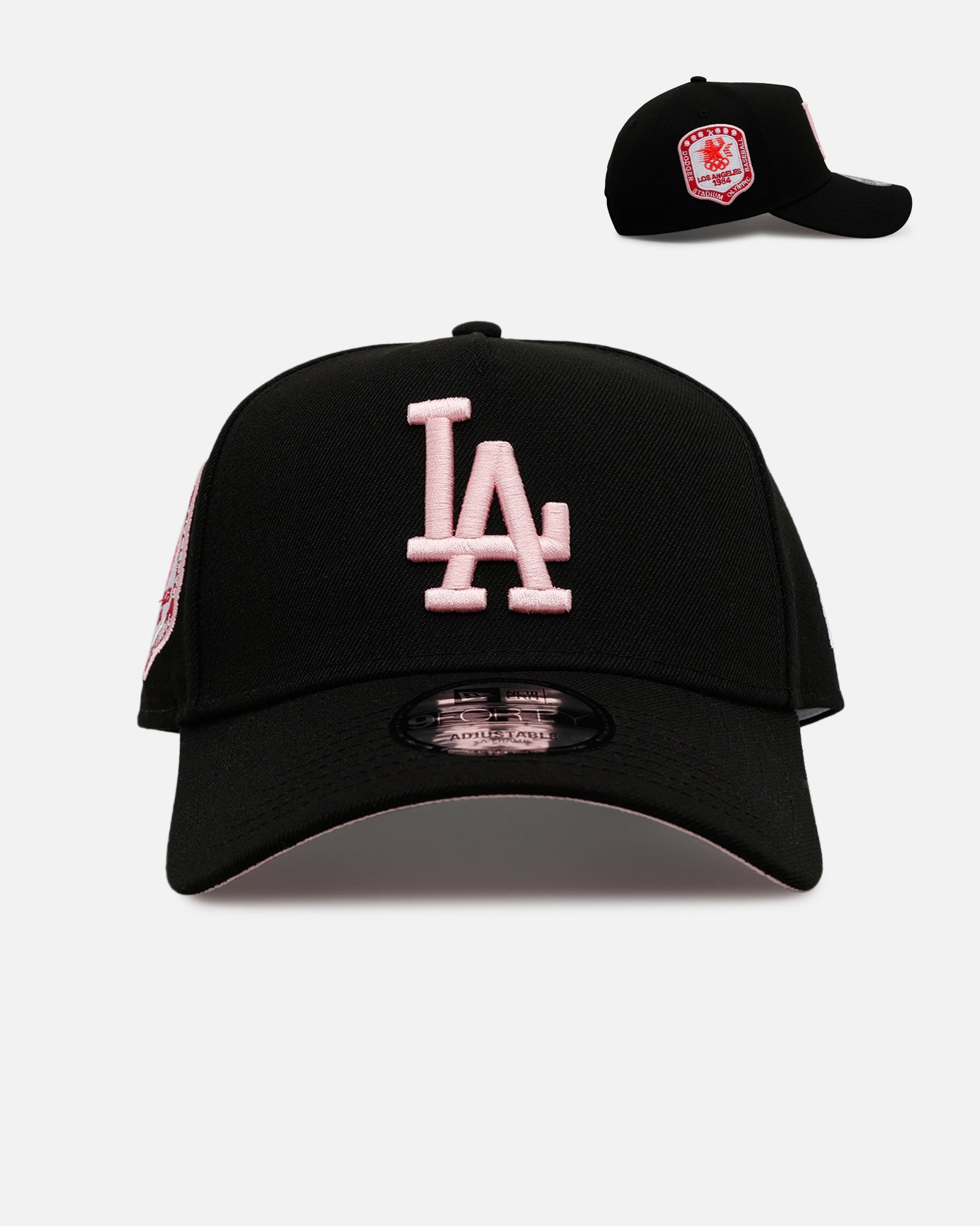 New Era Los Angeles Dodgers 'Black And Pink' 9FORTY A-Frame