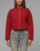 Loiter Women's Racer Denim Jacket